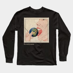 Surrealistic Vintage Climate Change Long Sleeve T-Shirt